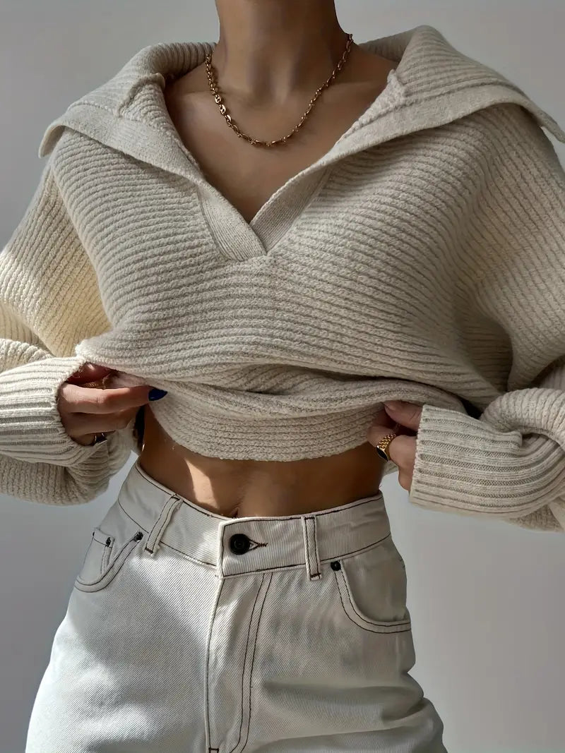 Oversized warme trui