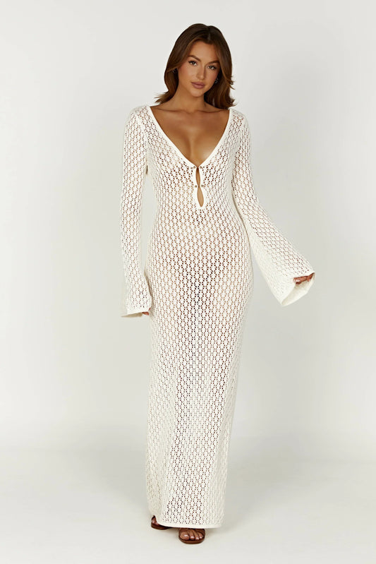 Luna Shore Dress | Wit