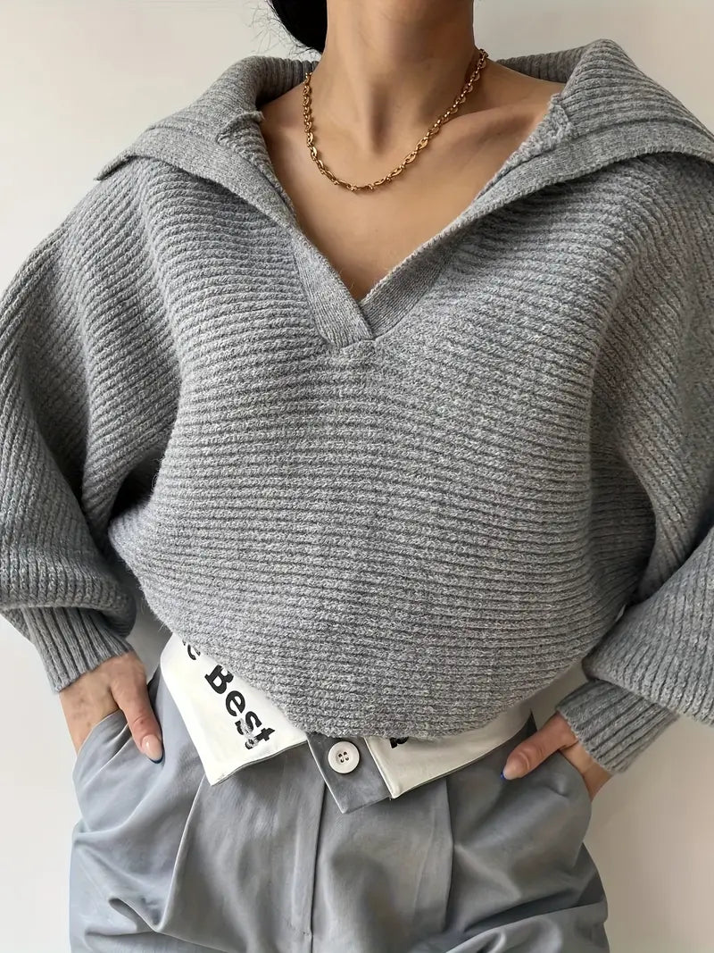 Oversized warme trui